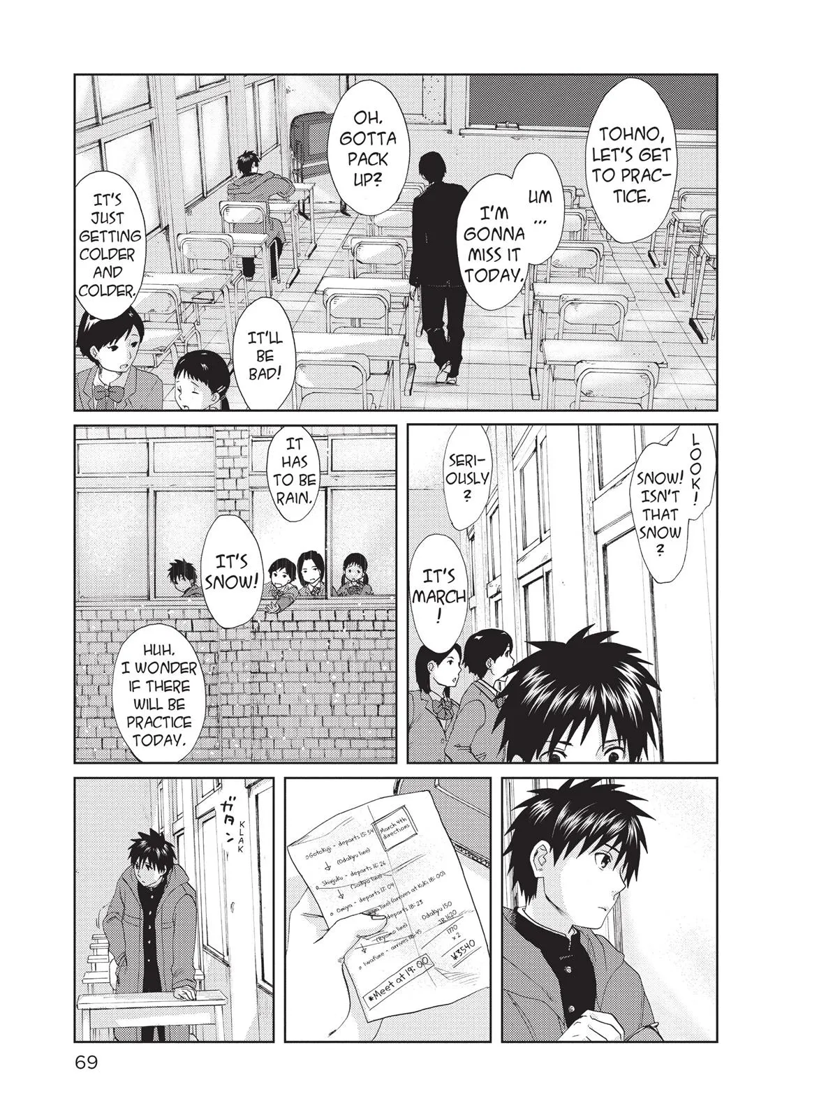 Read 5 Centimeters Per Second en Manga Online
