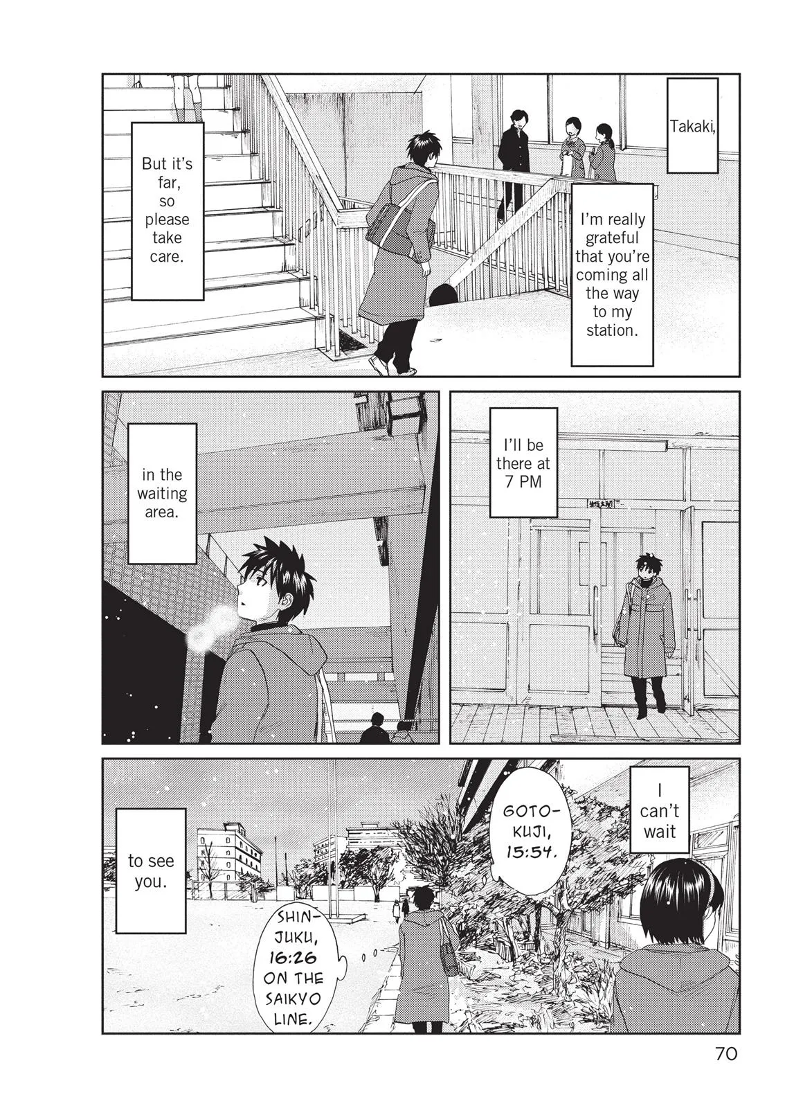 Read 5 Centimeters Per Second en Manga Online
