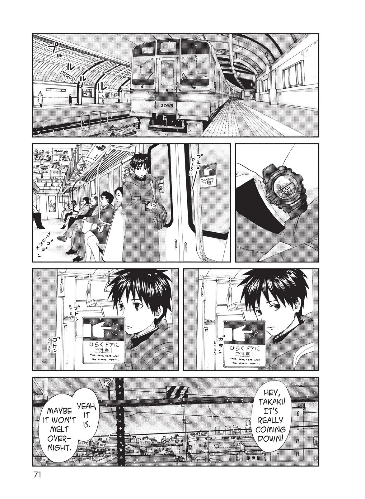 Read 5 Centimeters Per Second en Manga Online