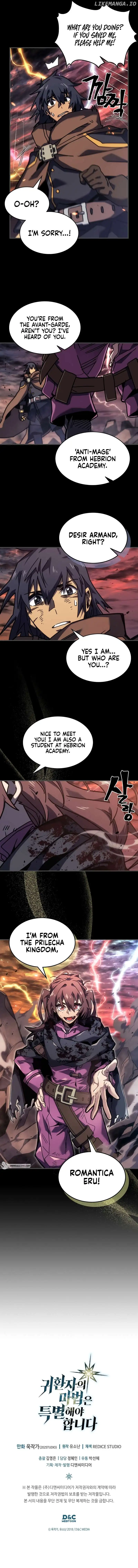 Read A Returners Magic Should Be Special en Manga Online