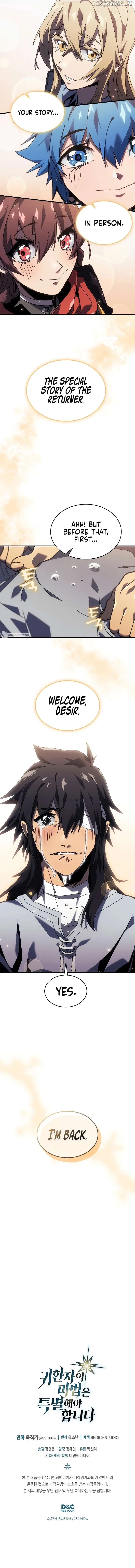 Read A Returners Magic Should Be Special en Manga Online