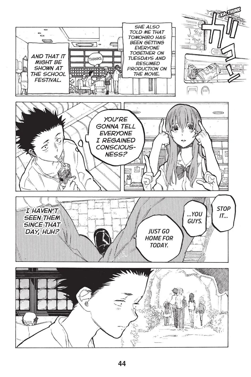 Read A Silent Voice en Manga Online