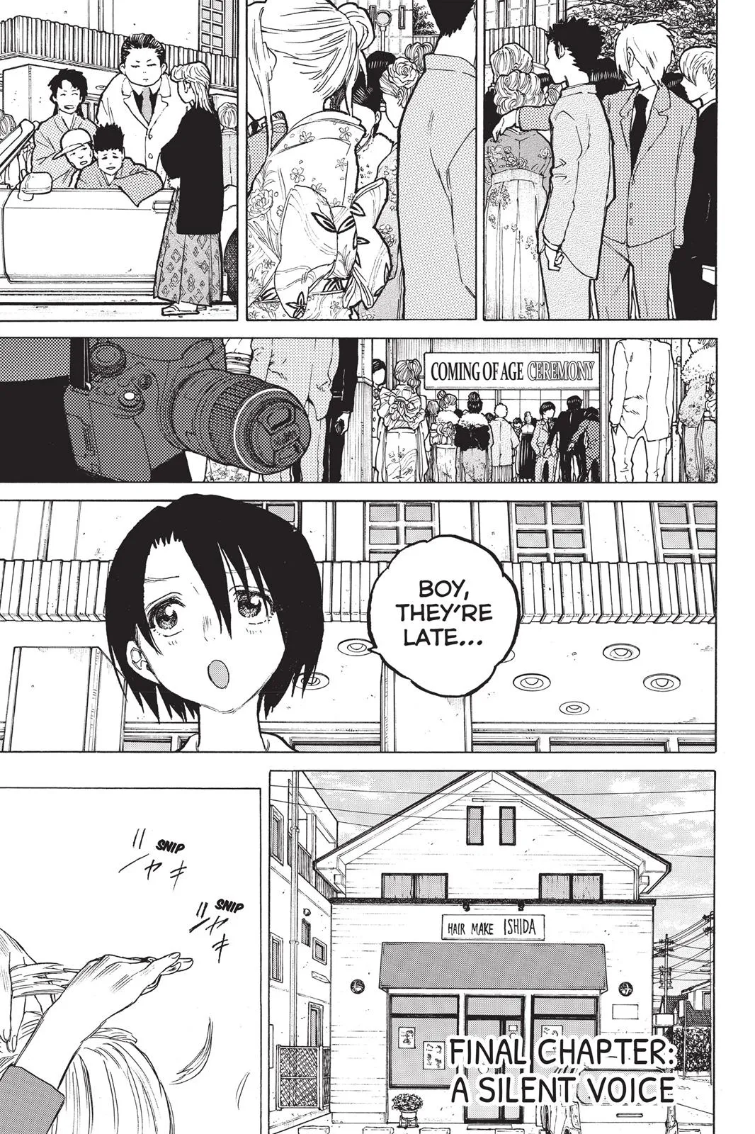 Read A Silent Voice en Manga Online