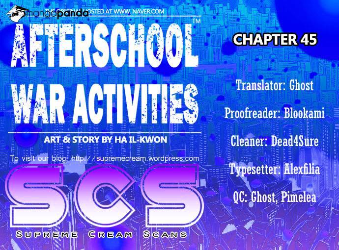 Read Afterschool War Activities en Manga Online