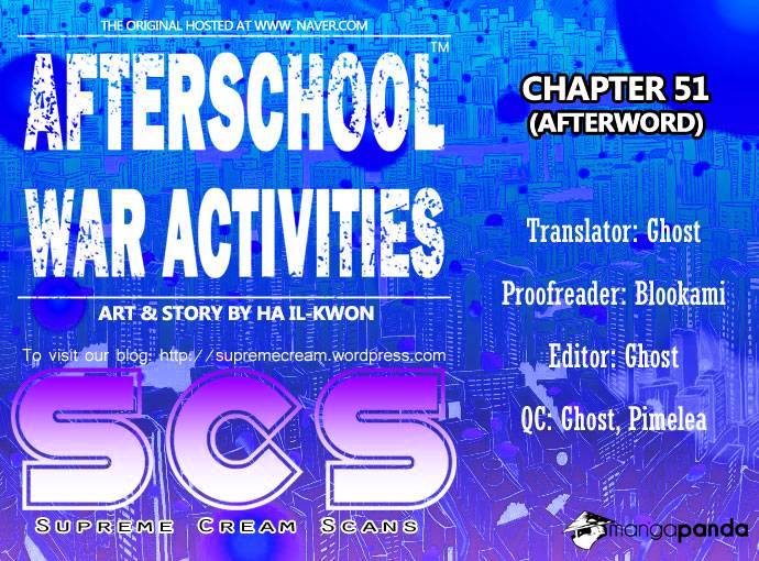 Read Afterschool War Activities en Manga Online
