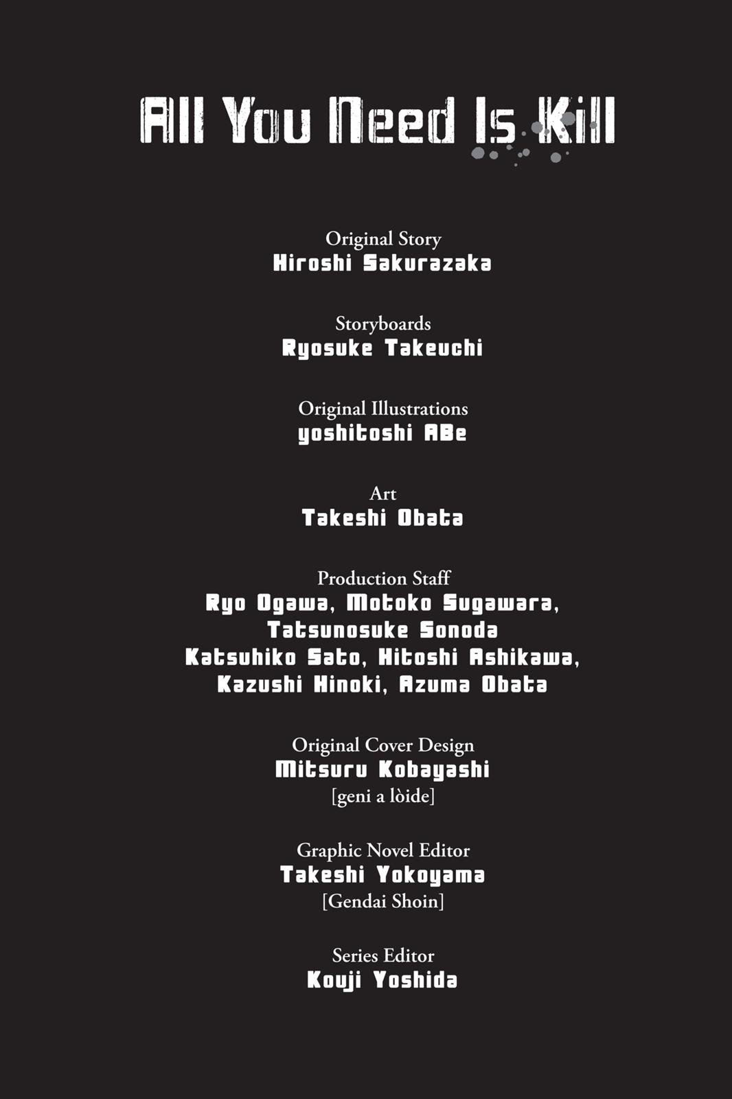 Read All You Need Is Kill en Manga Online