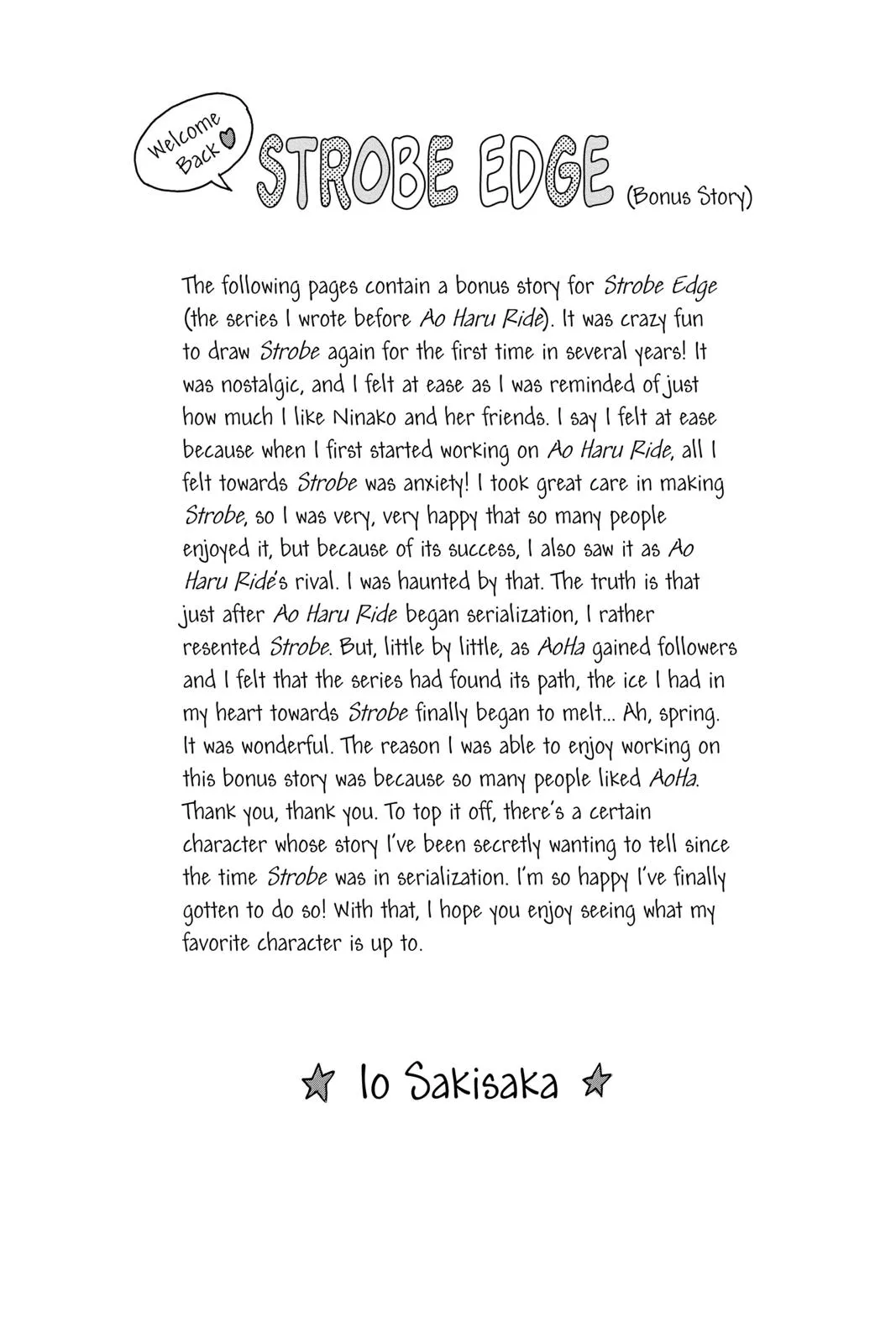 Read Ao Haru Ride en Manga Online