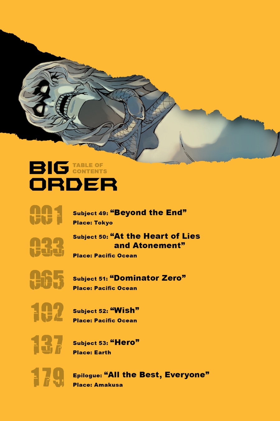 Read Big Order en Manga Online