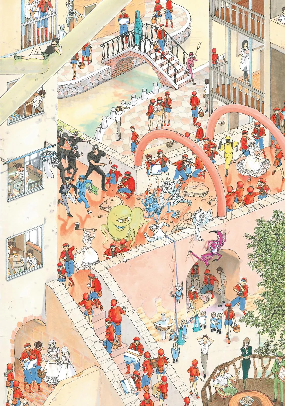 Read Cells at Work en Manga Online