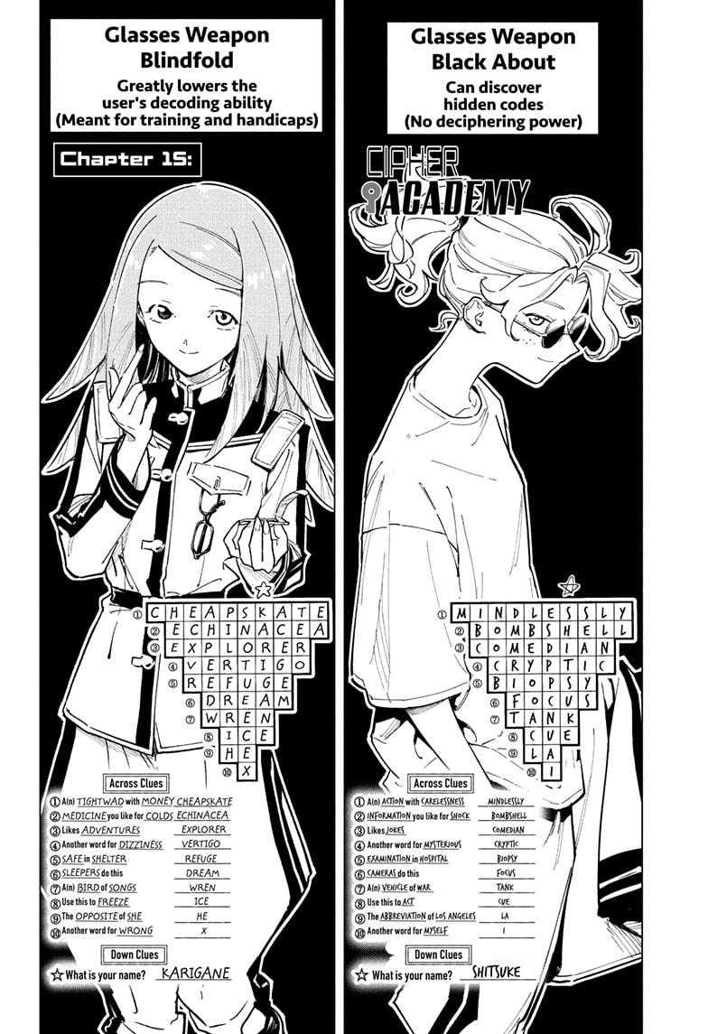 Read Cipher Academy en Manga Online