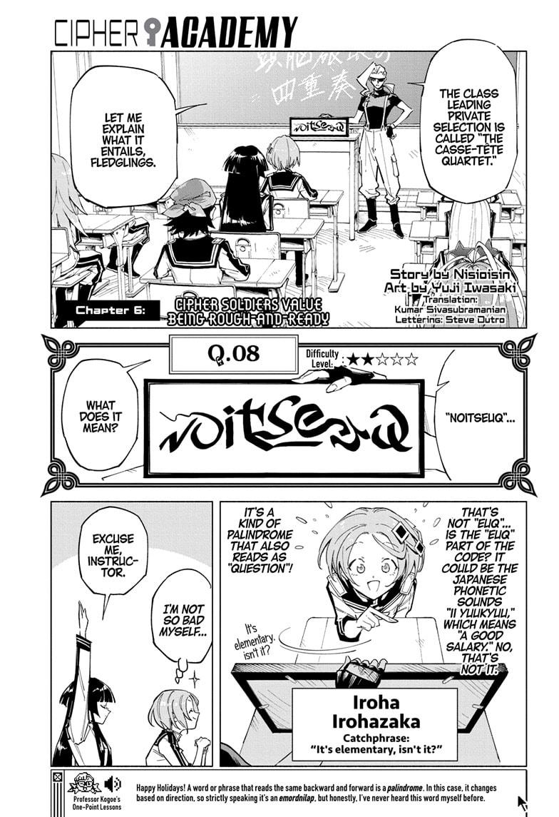 Read Cipher Academy en Manga Online