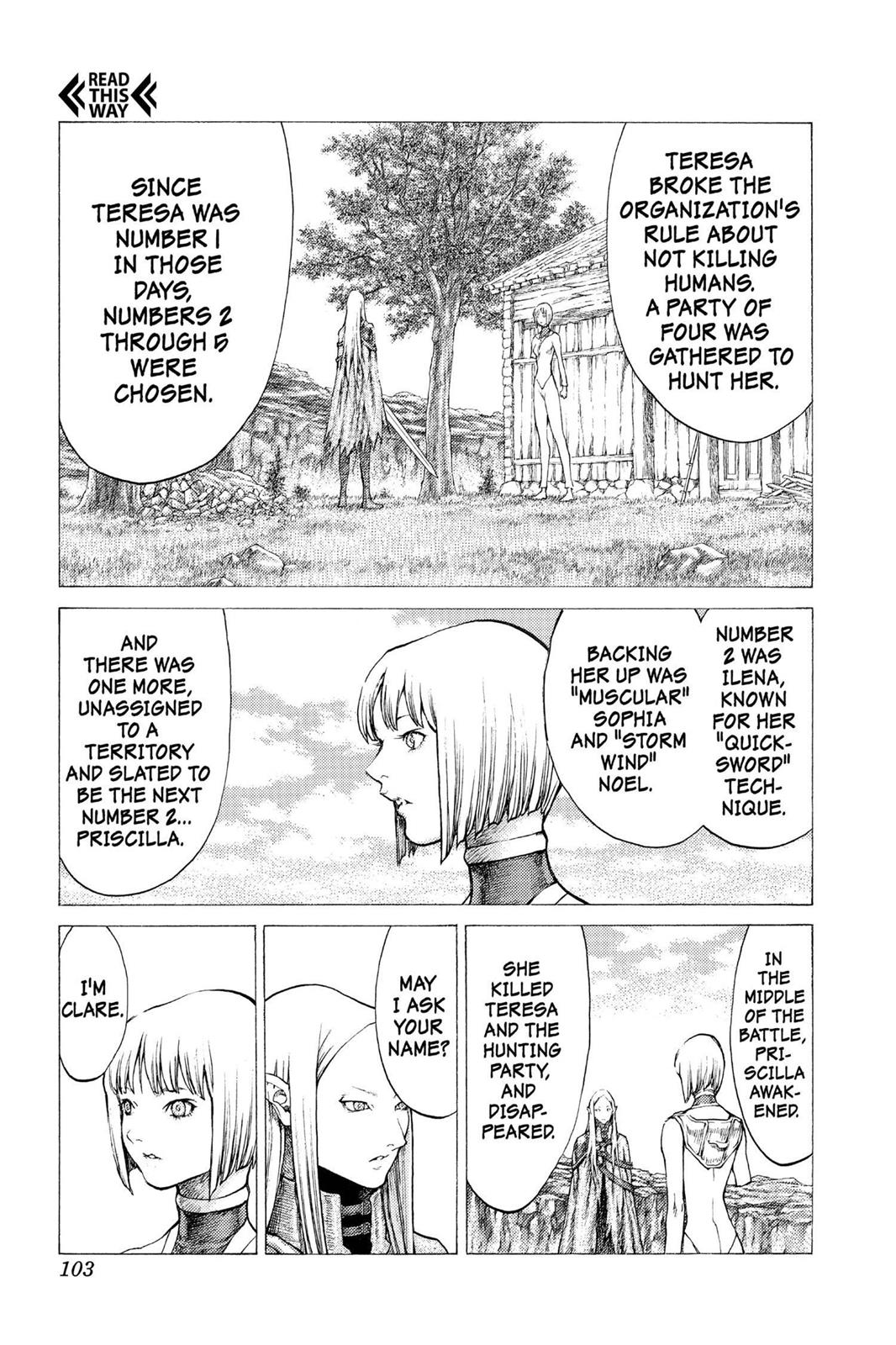 Read Claymore en Manga Online