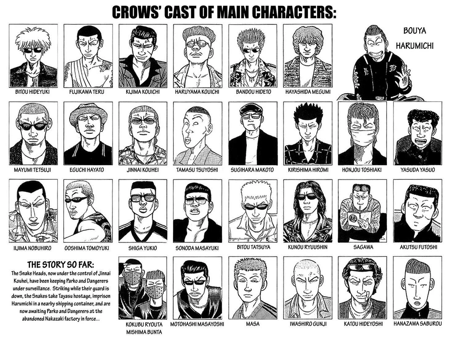 Read Crows en Manga Online