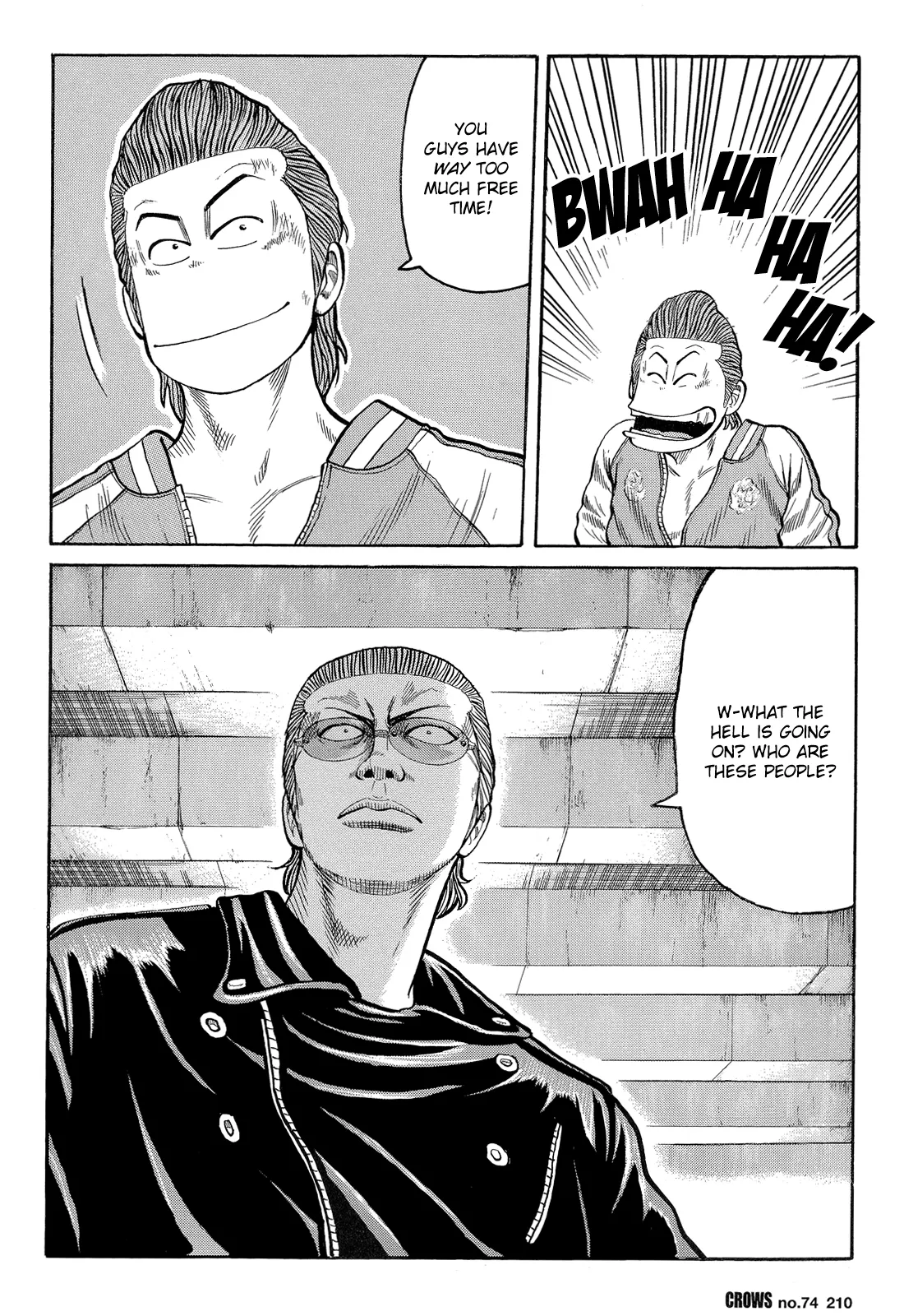 Read Crows en Manga Online