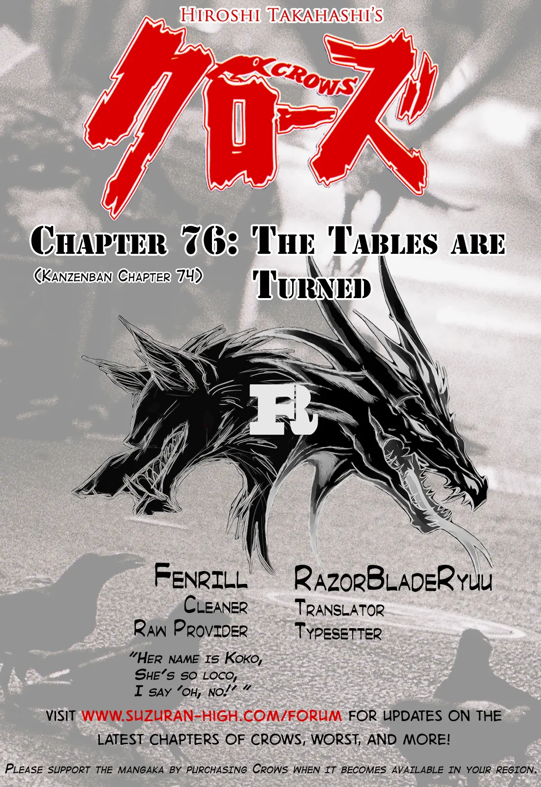 Read Crows en Manga Online