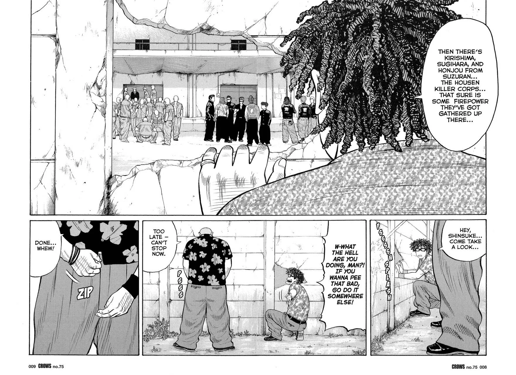 Read Crows en Manga Online