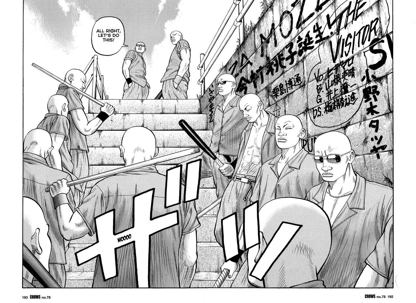 Read Crows en Manga Online