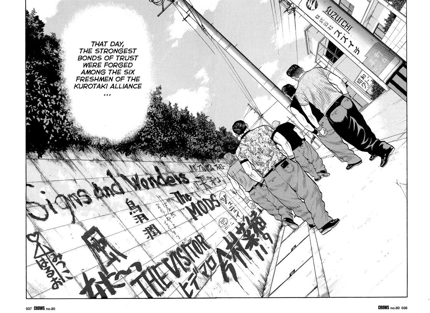 Read Crows en Manga Online