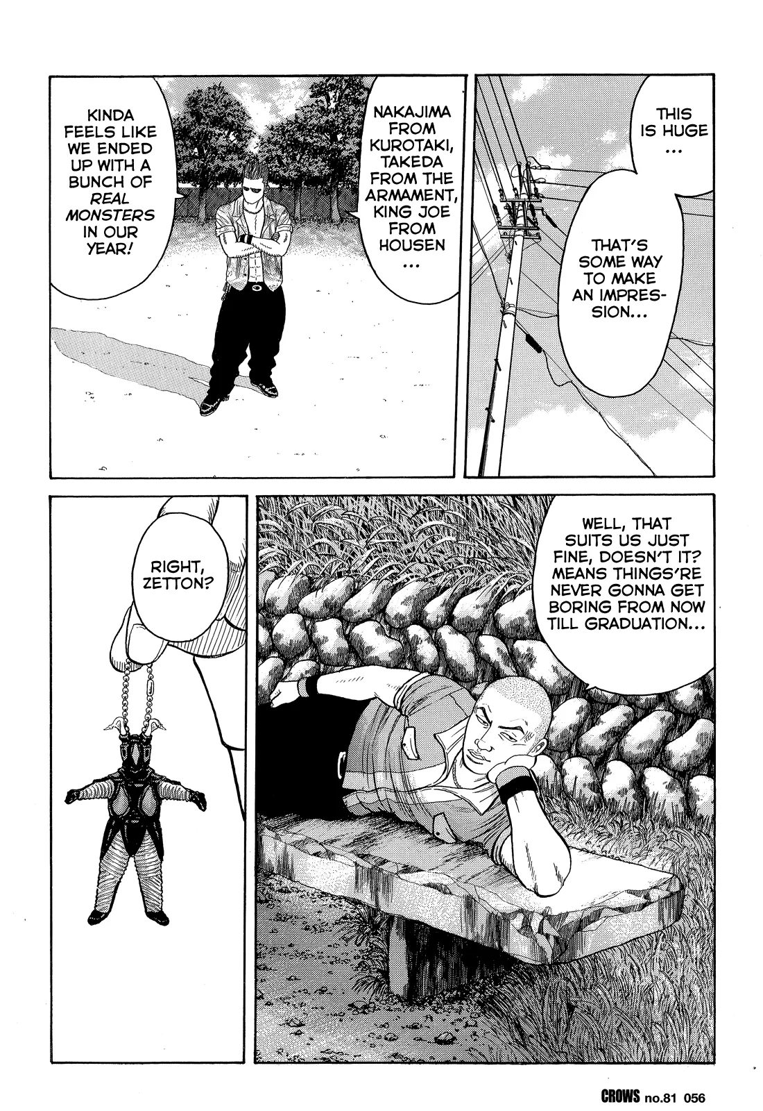 Read Crows en Manga Online