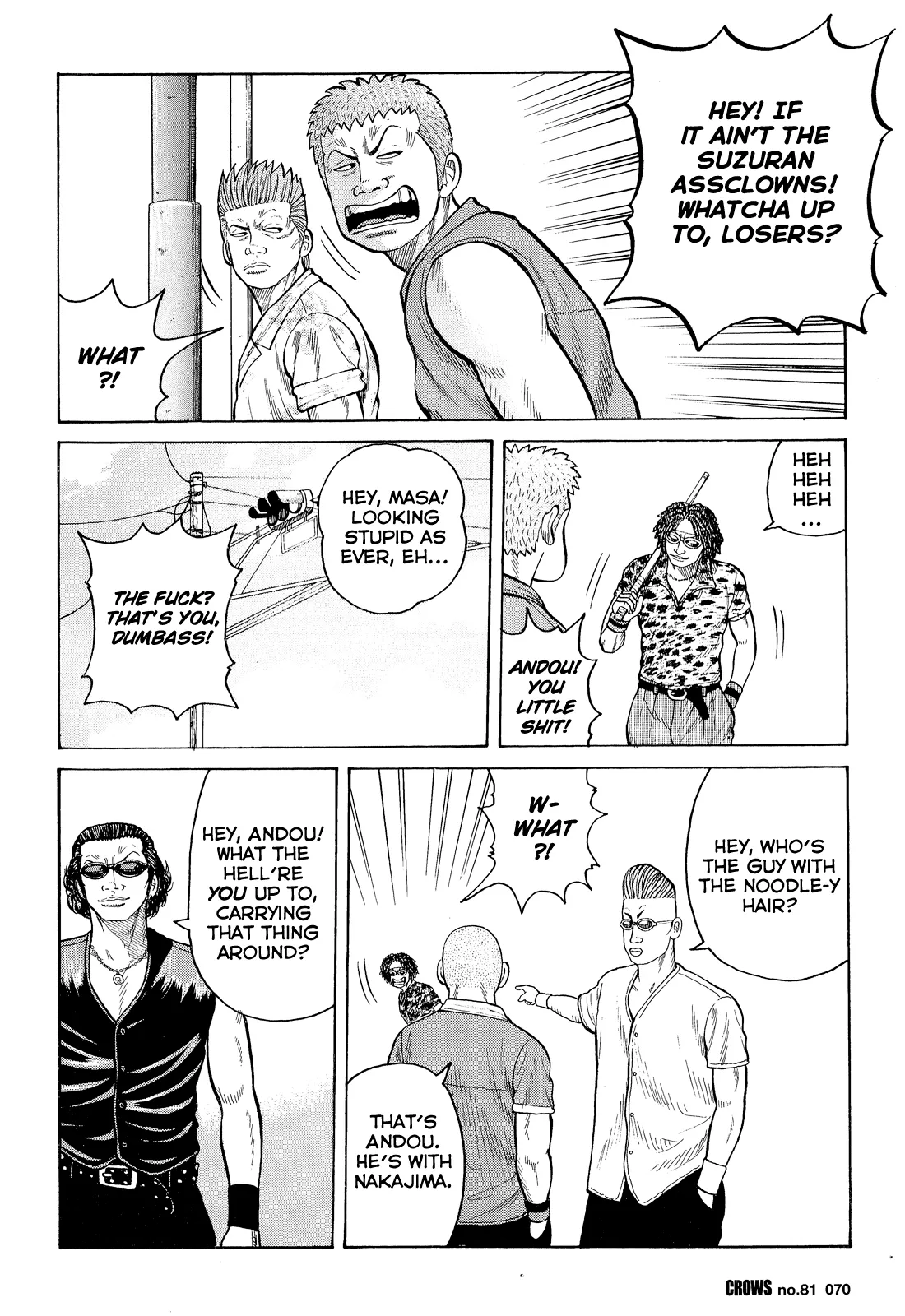 Read Crows en Manga Online