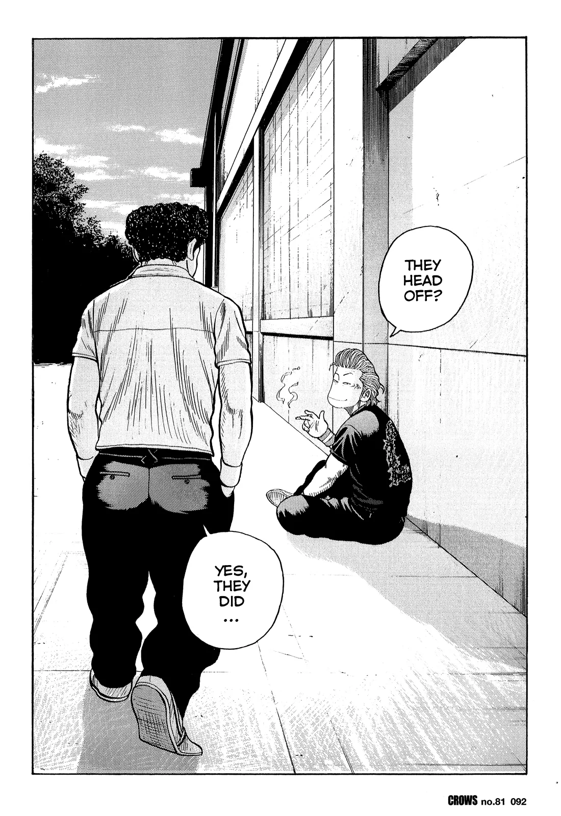 Read Crows en Manga Online