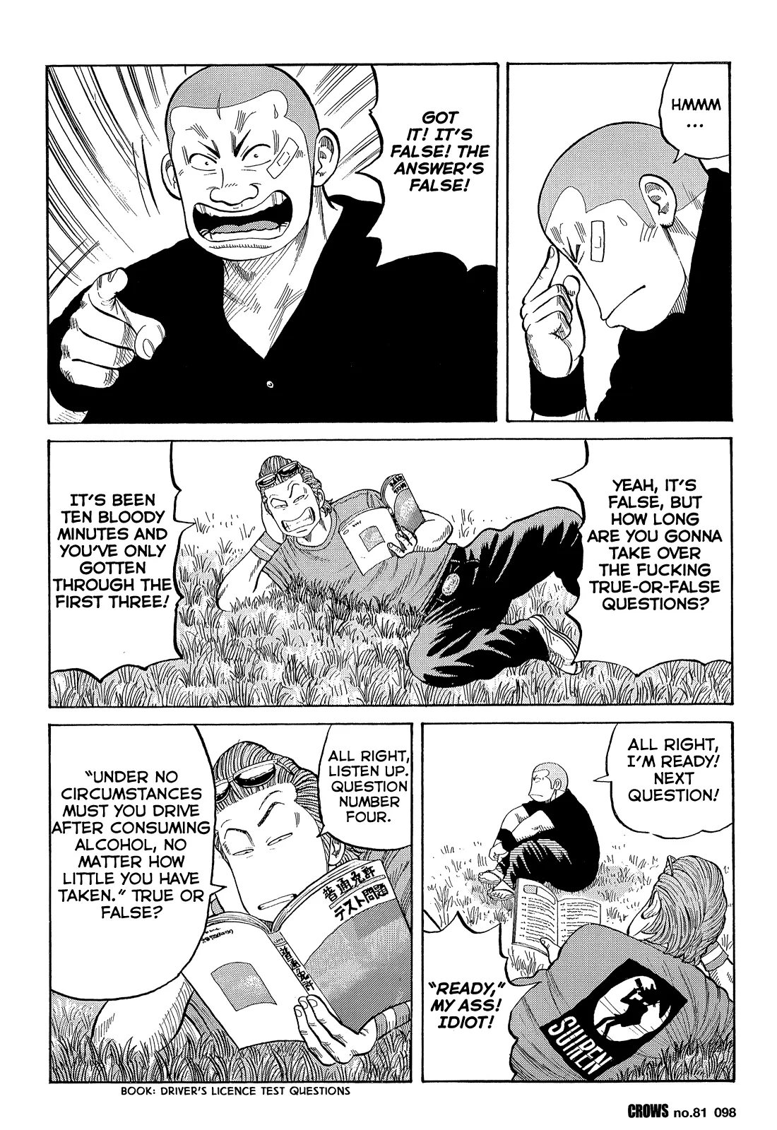 Read Crows en Manga Online