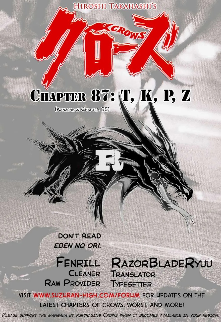 Read Crows en Manga Online