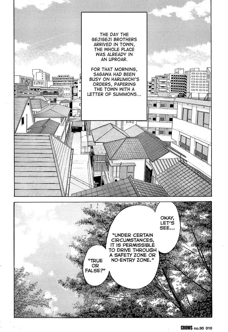 Read Crows en Manga Online