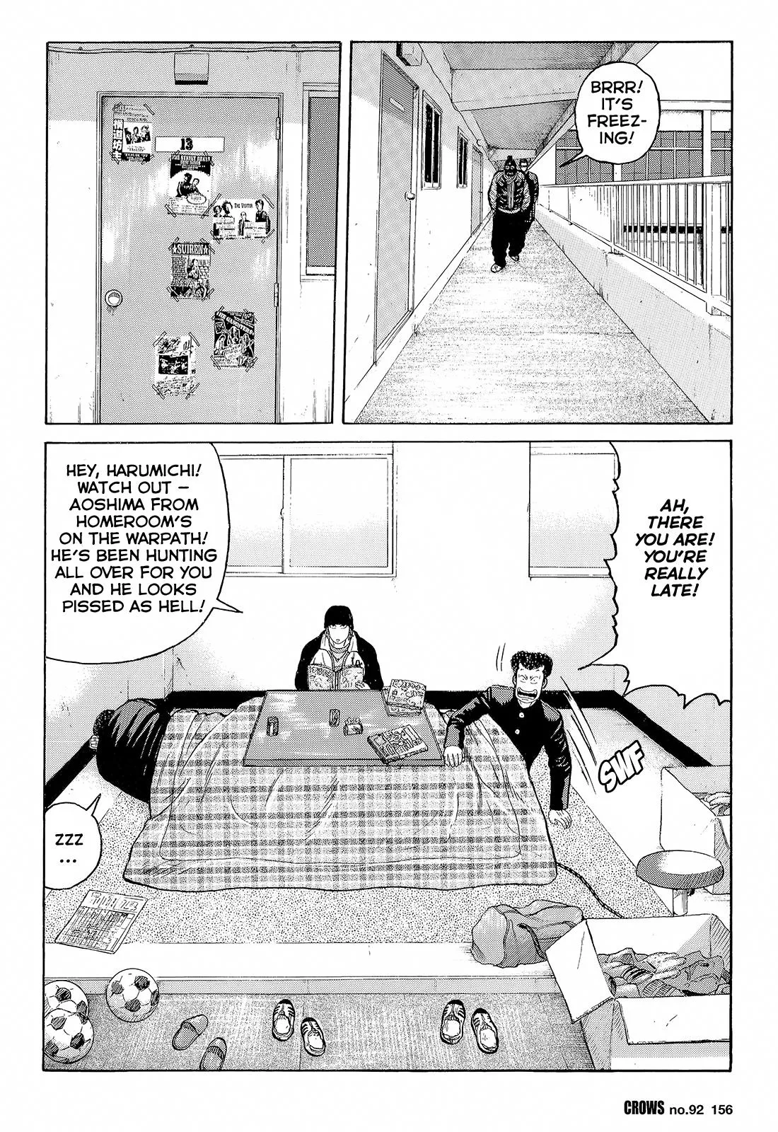 Read Crows en Manga Online