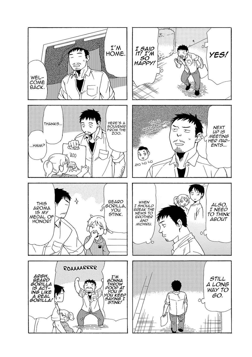 Read Dad the Beard Gorilla and I en Manga Online