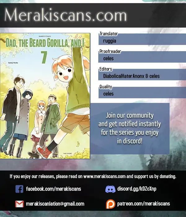 Read Dad the Beard Gorilla and I en Manga Online