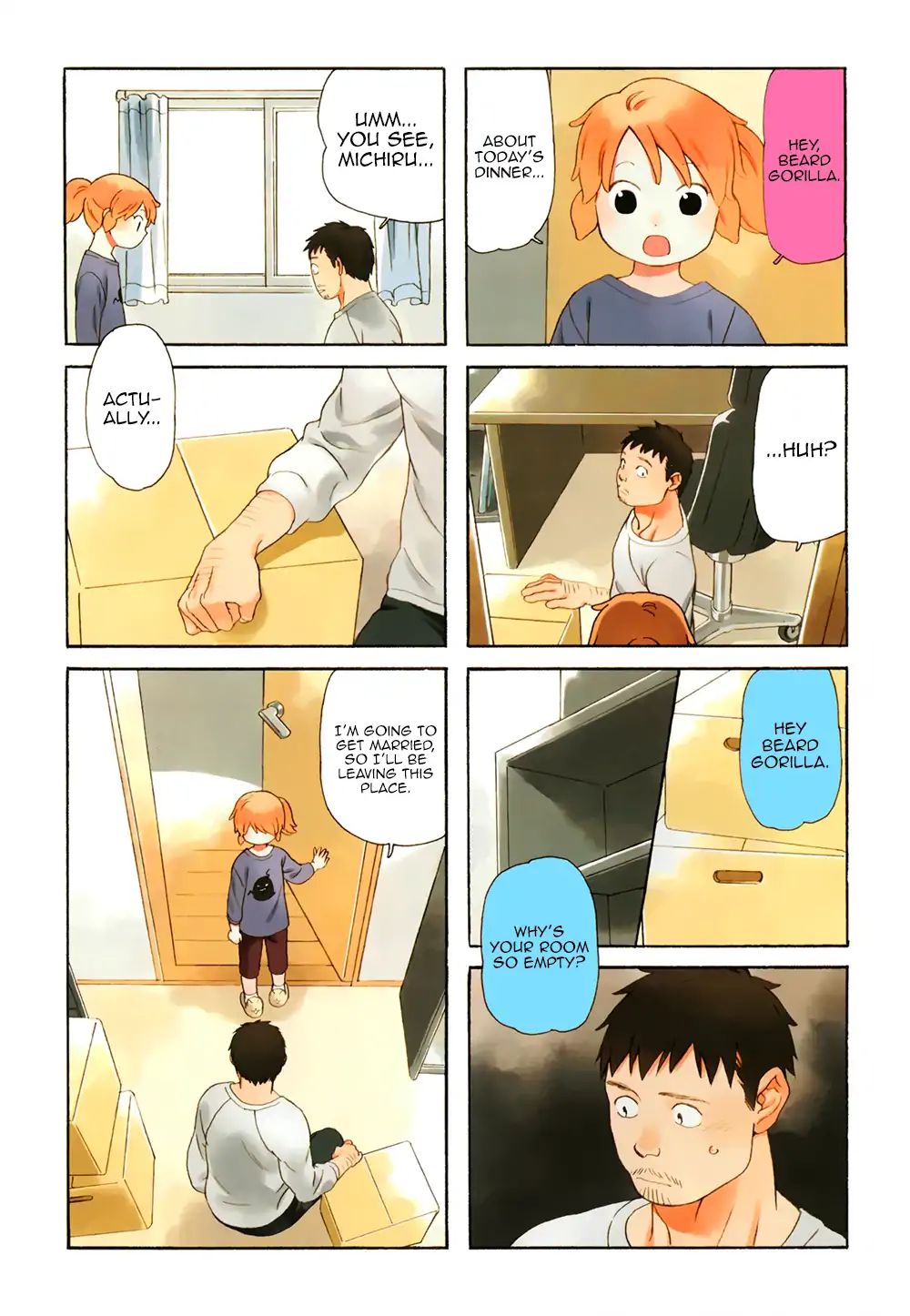 Read Dad the Beard Gorilla and I en Manga Online