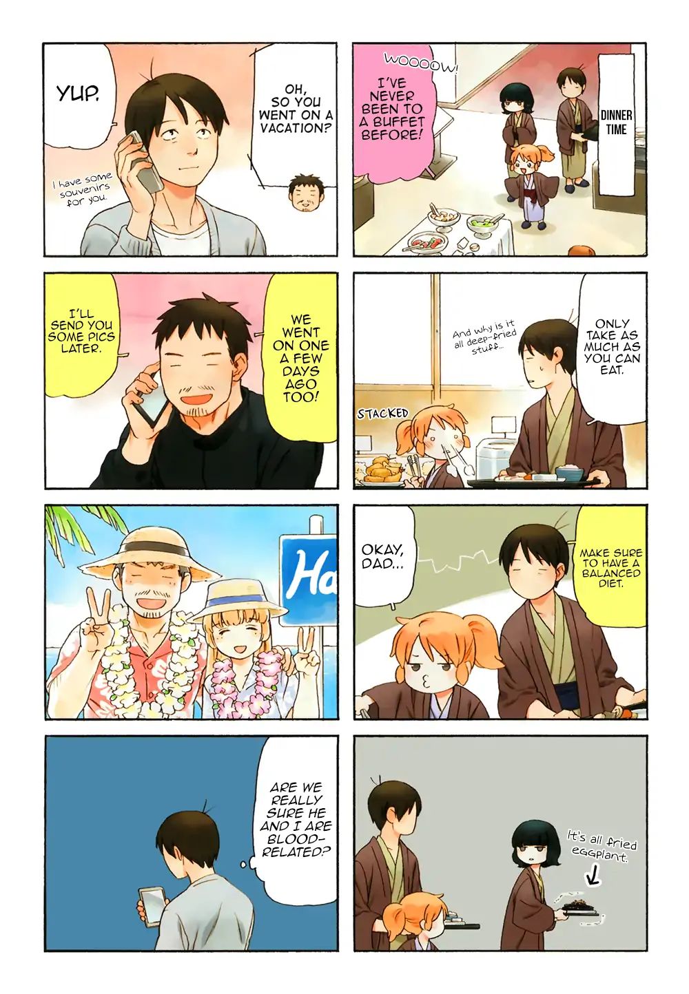 Read Dad the Beard Gorilla and I en Manga Online