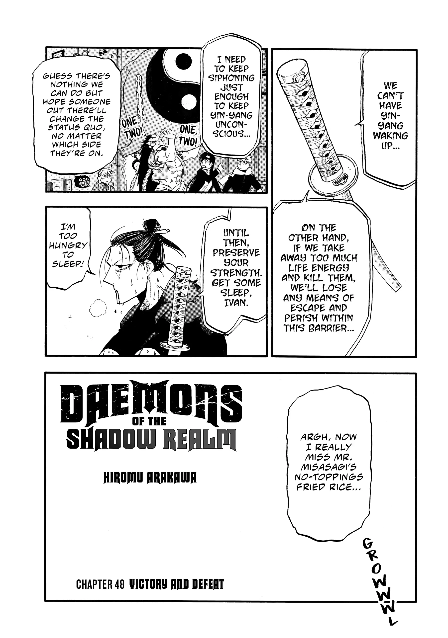 Read Daemons of the Shadow Realm en Manga Online