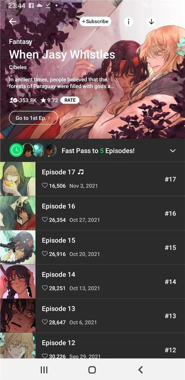 Read Ellins Solhwa en Manga Online