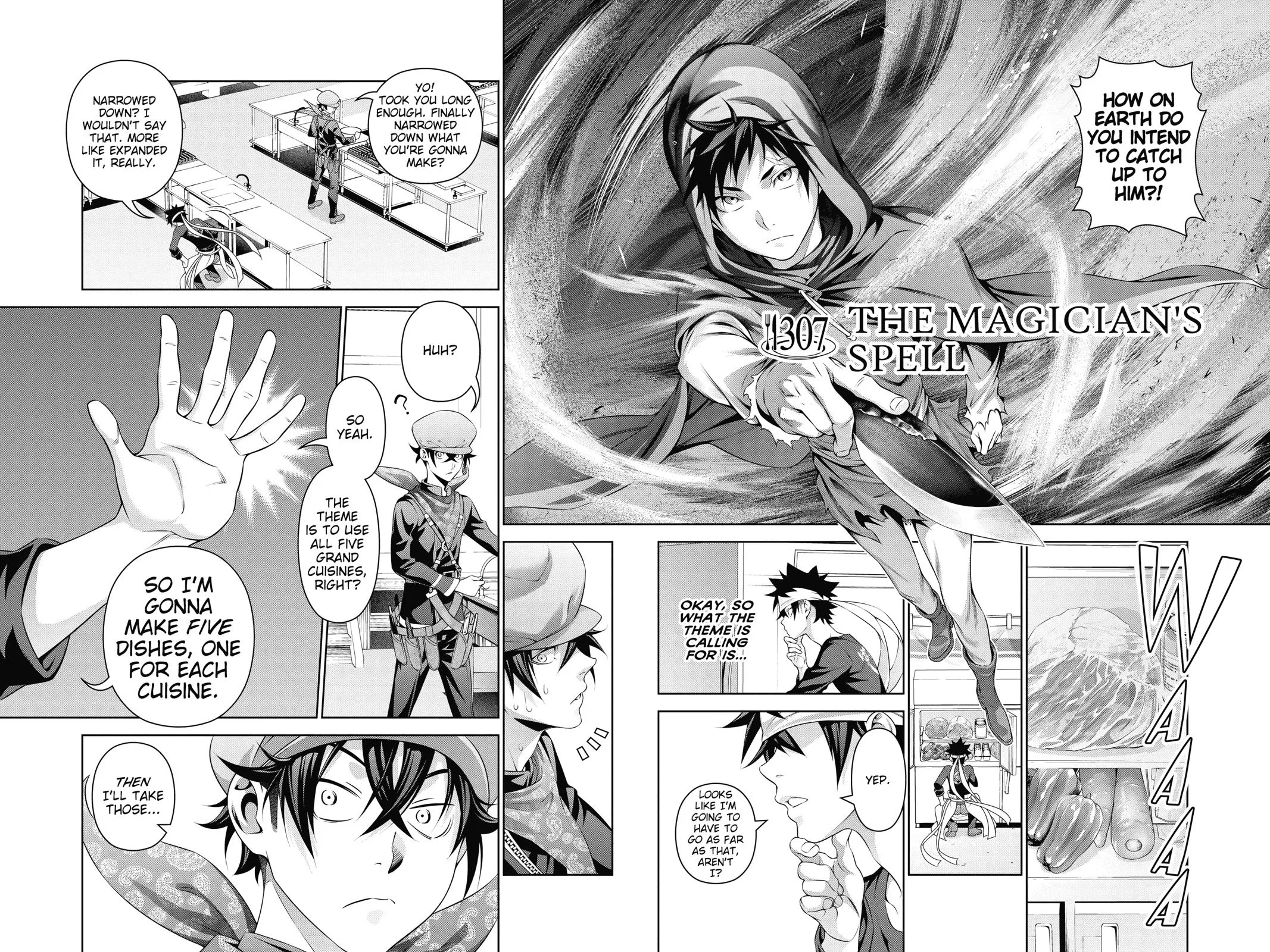 Read Food Wars en Manga Online