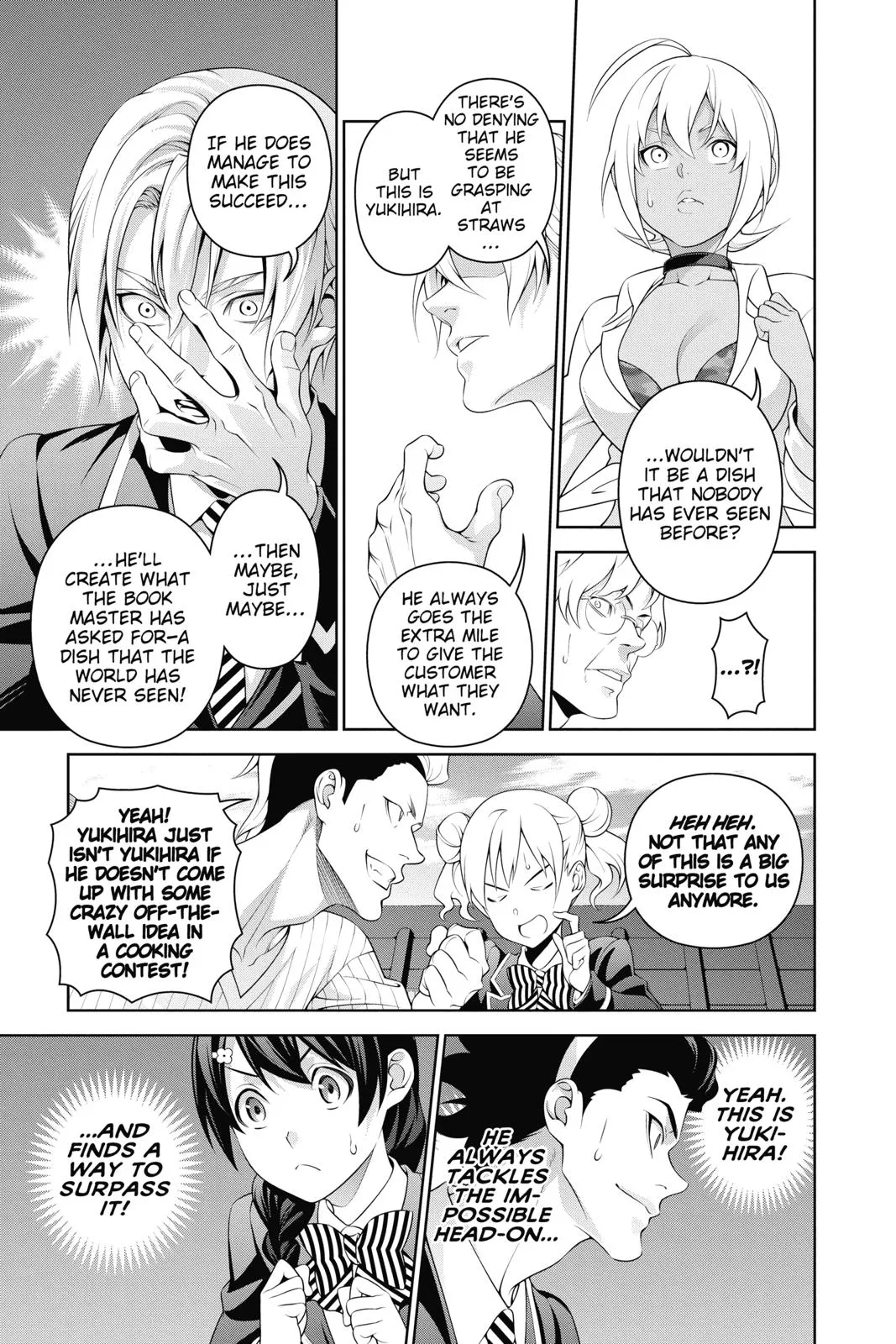 Read Food Wars en Manga Online