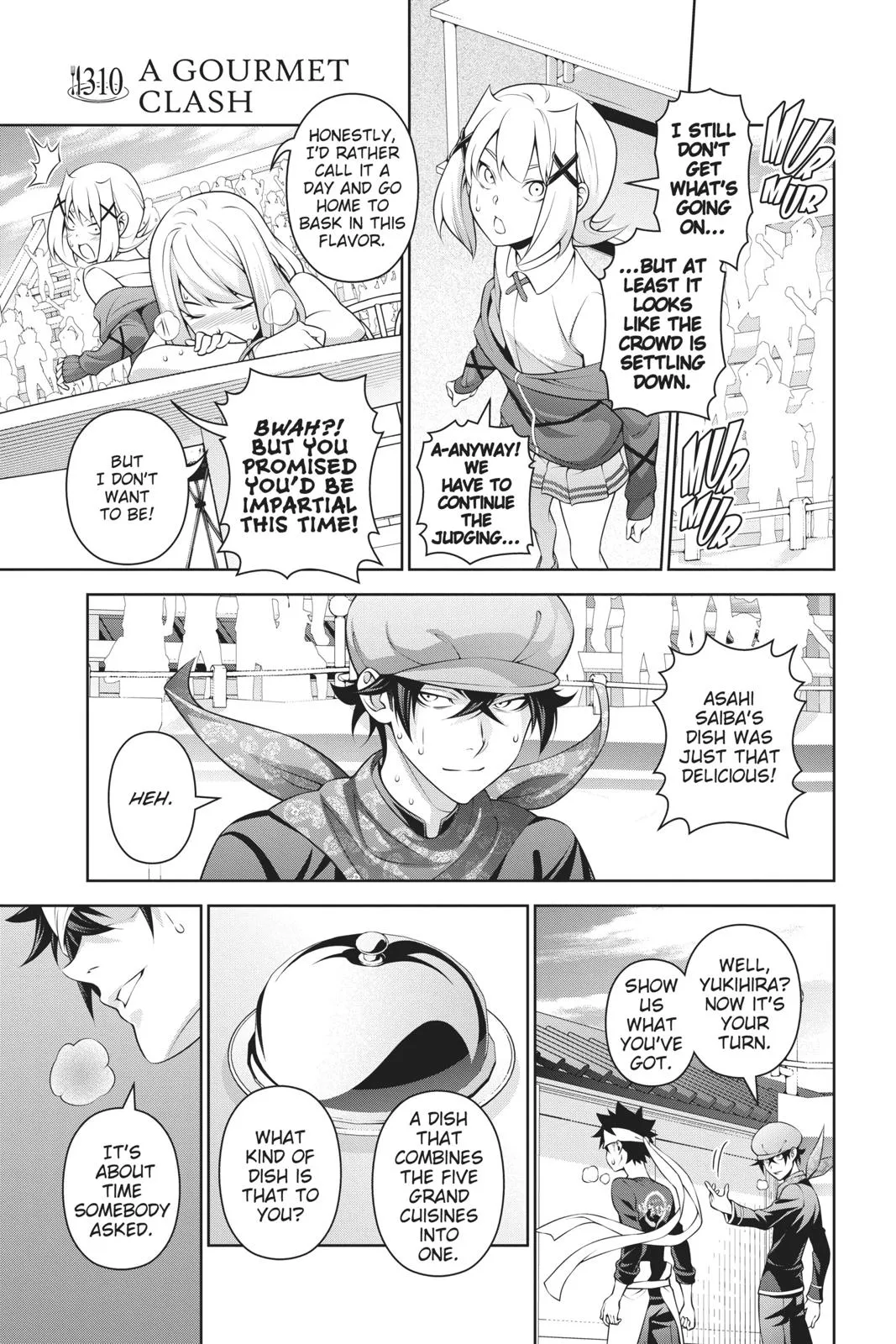 Read Food Wars en Manga Online