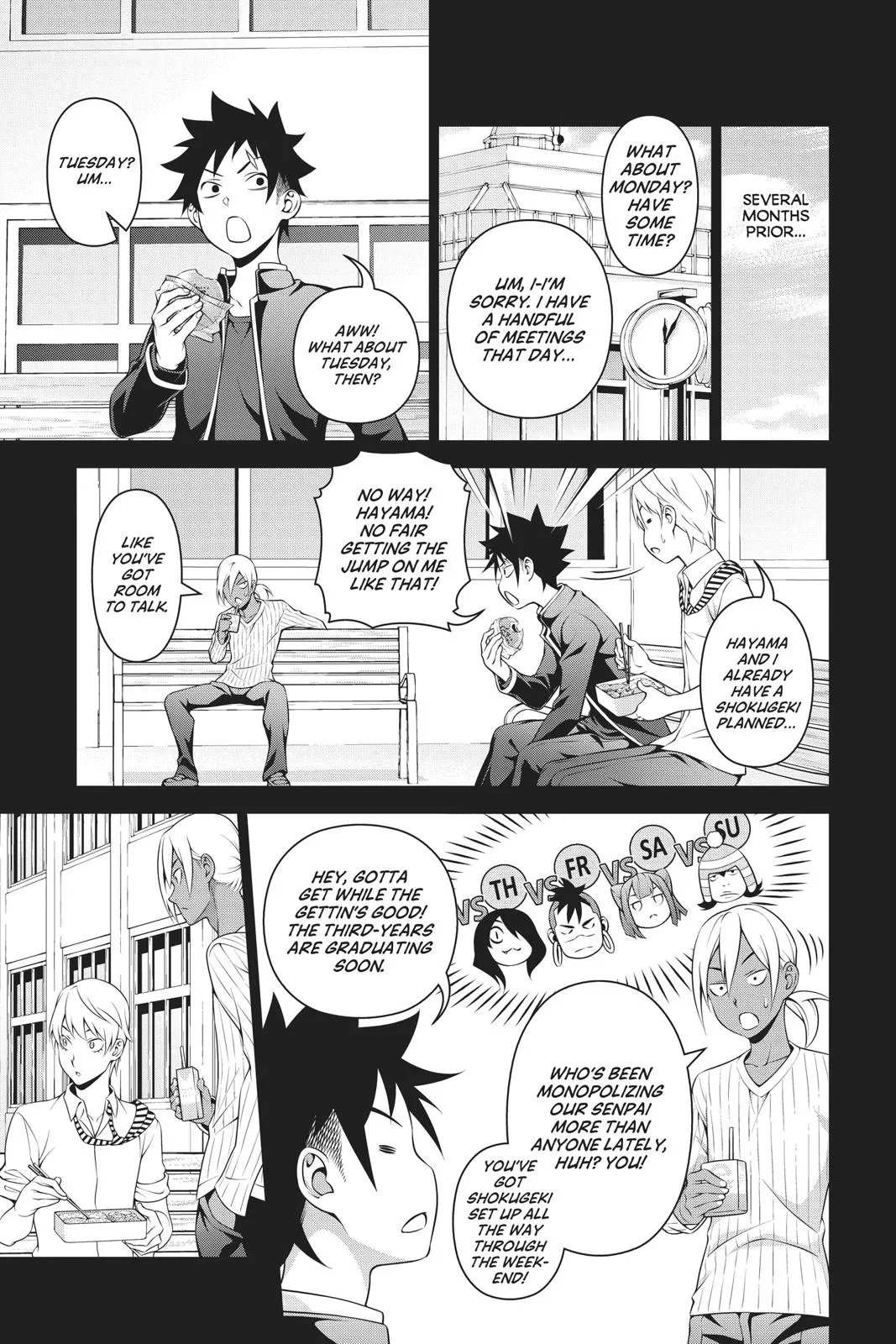 Read Food Wars en Manga Online