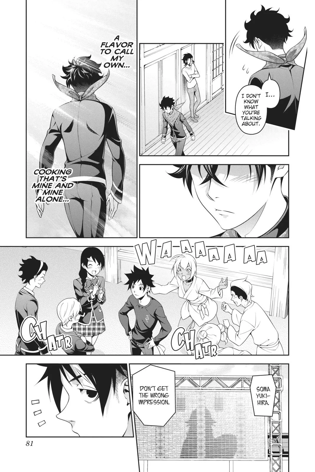 Read Food Wars en Manga Online