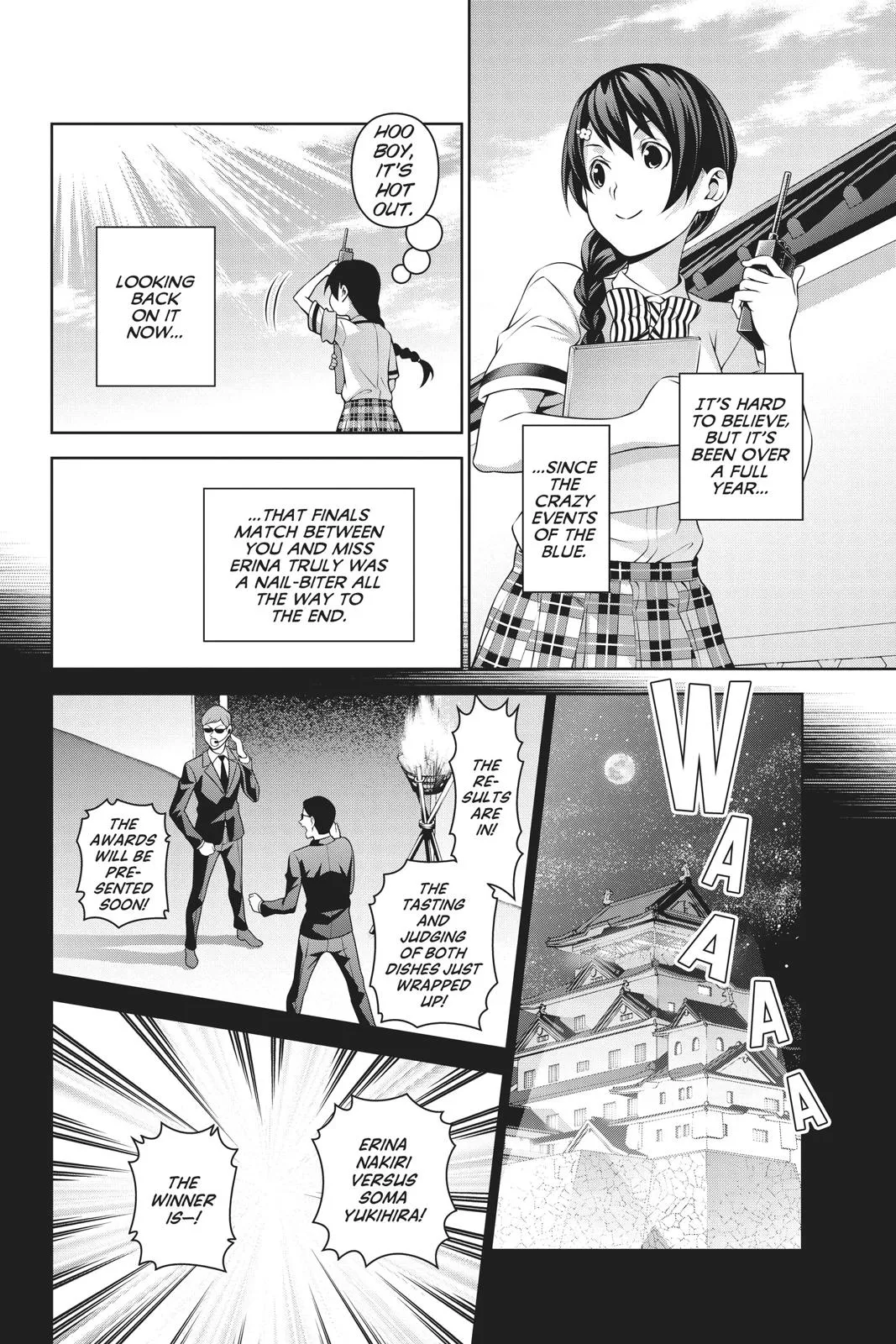 Read Food Wars en Manga Online