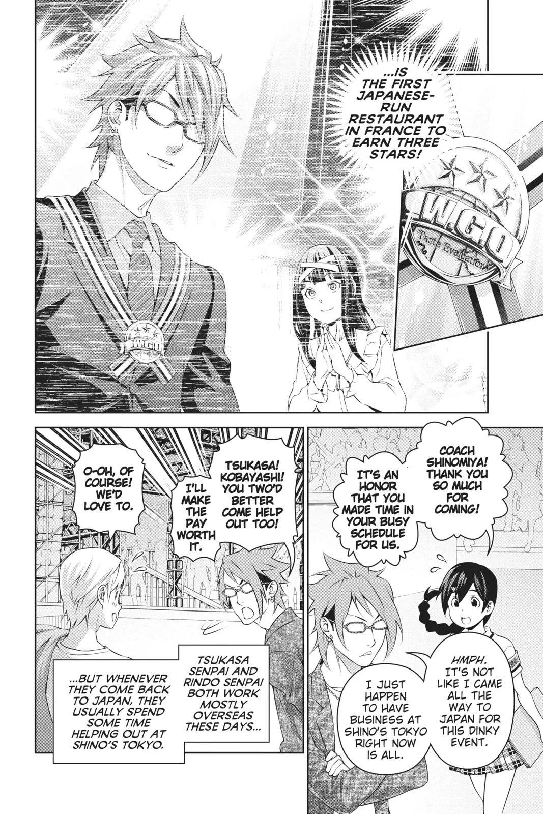 Read Food Wars en Manga Online