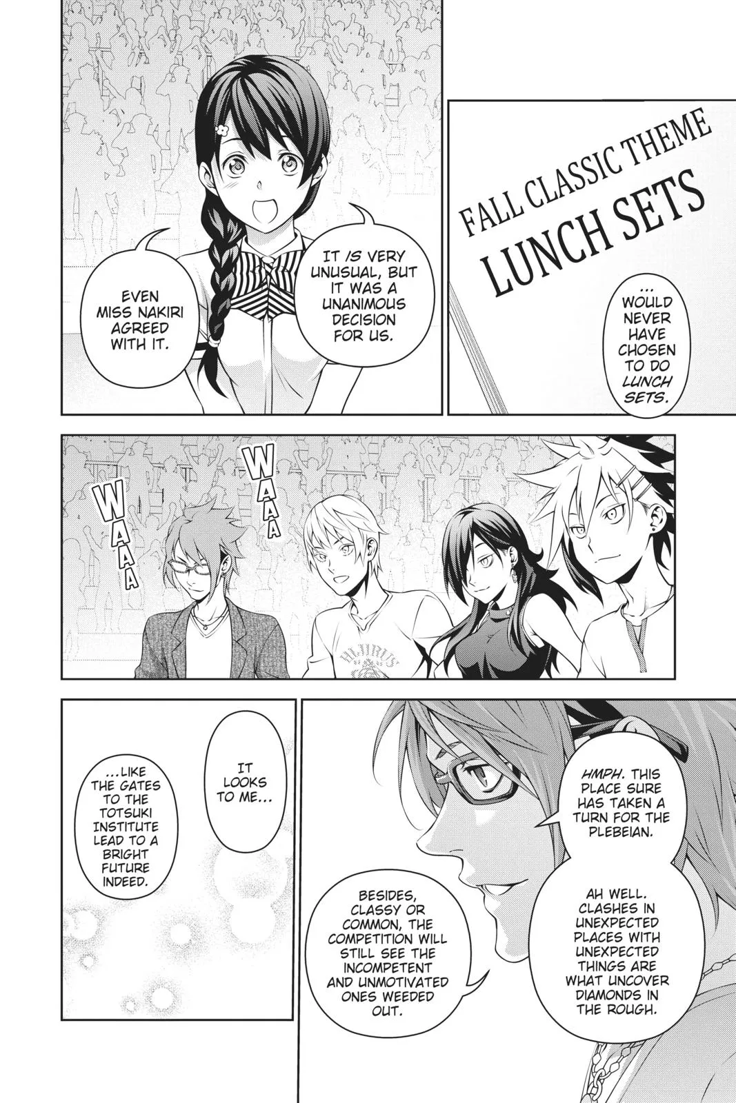 Read Food Wars en Manga Online