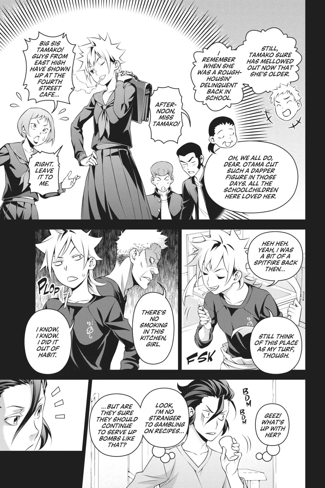 Read Food Wars en Manga Online