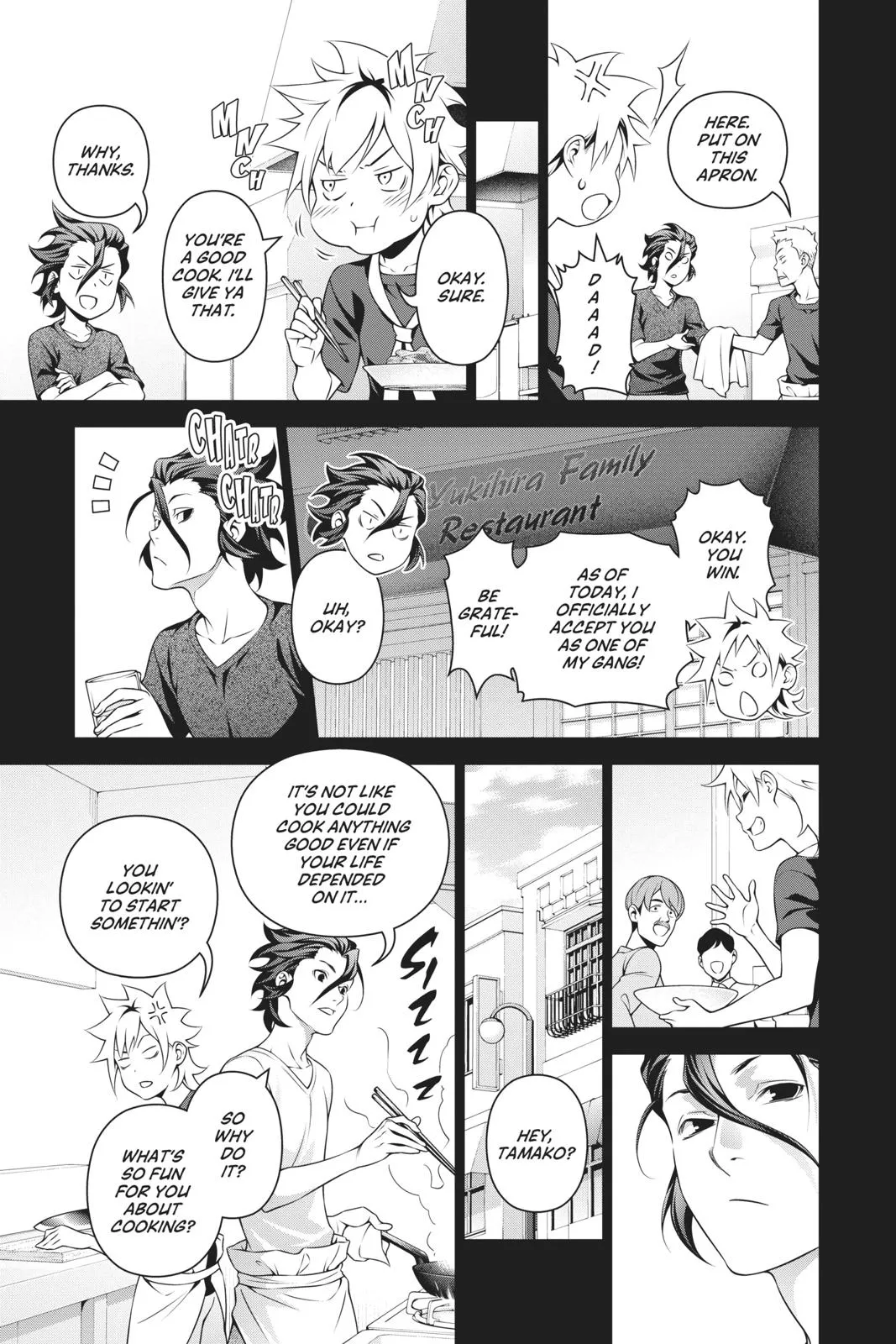Read Food Wars en Manga Online
