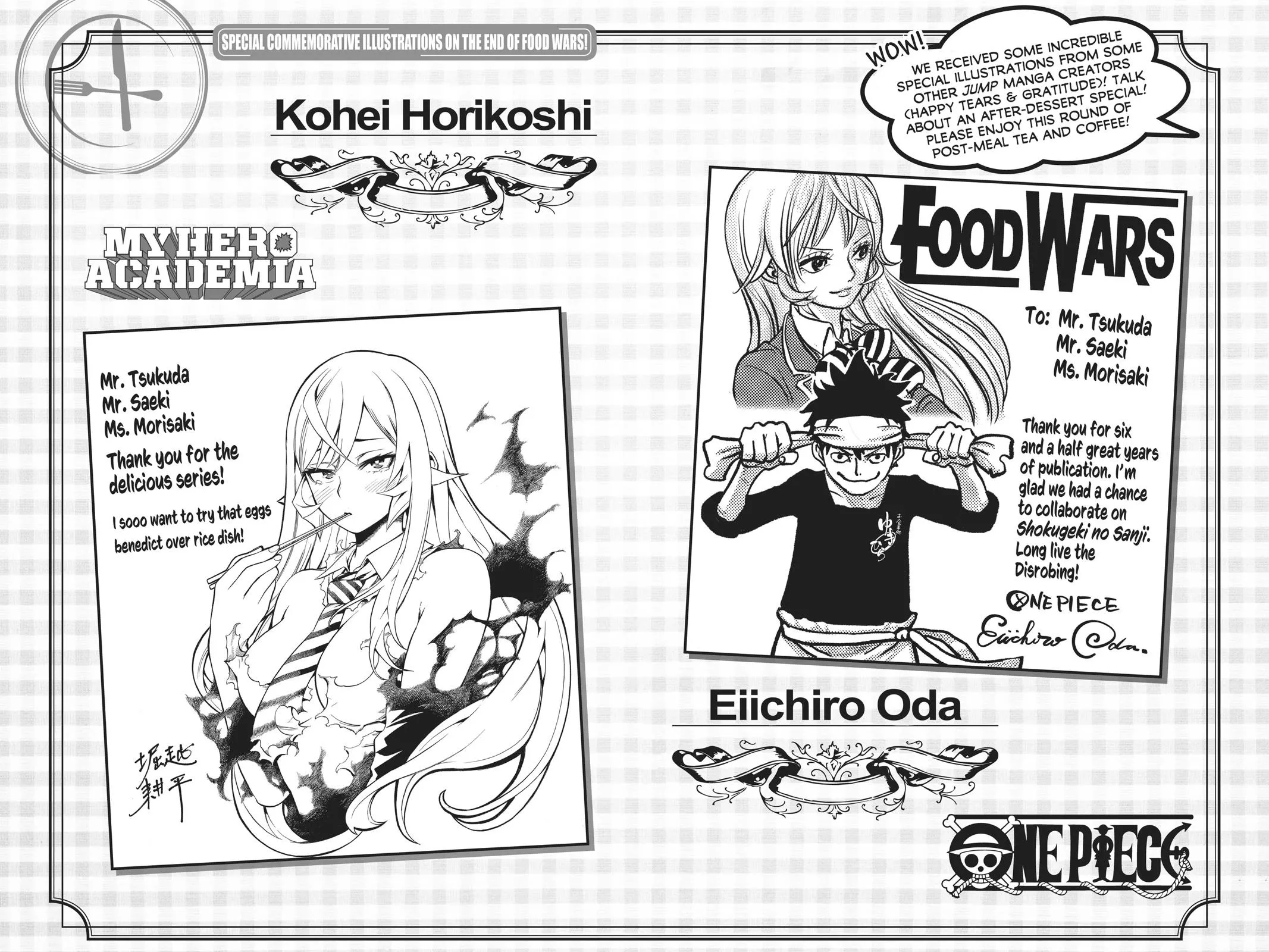 Read Food Wars en Manga Online