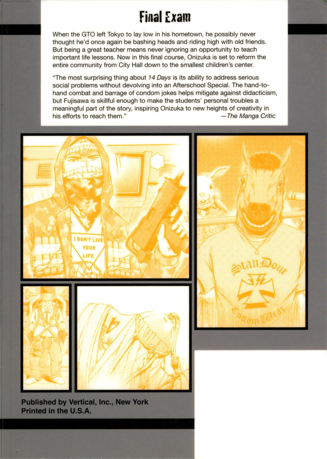 Read GTO 14 Days in Shonan en Manga Online