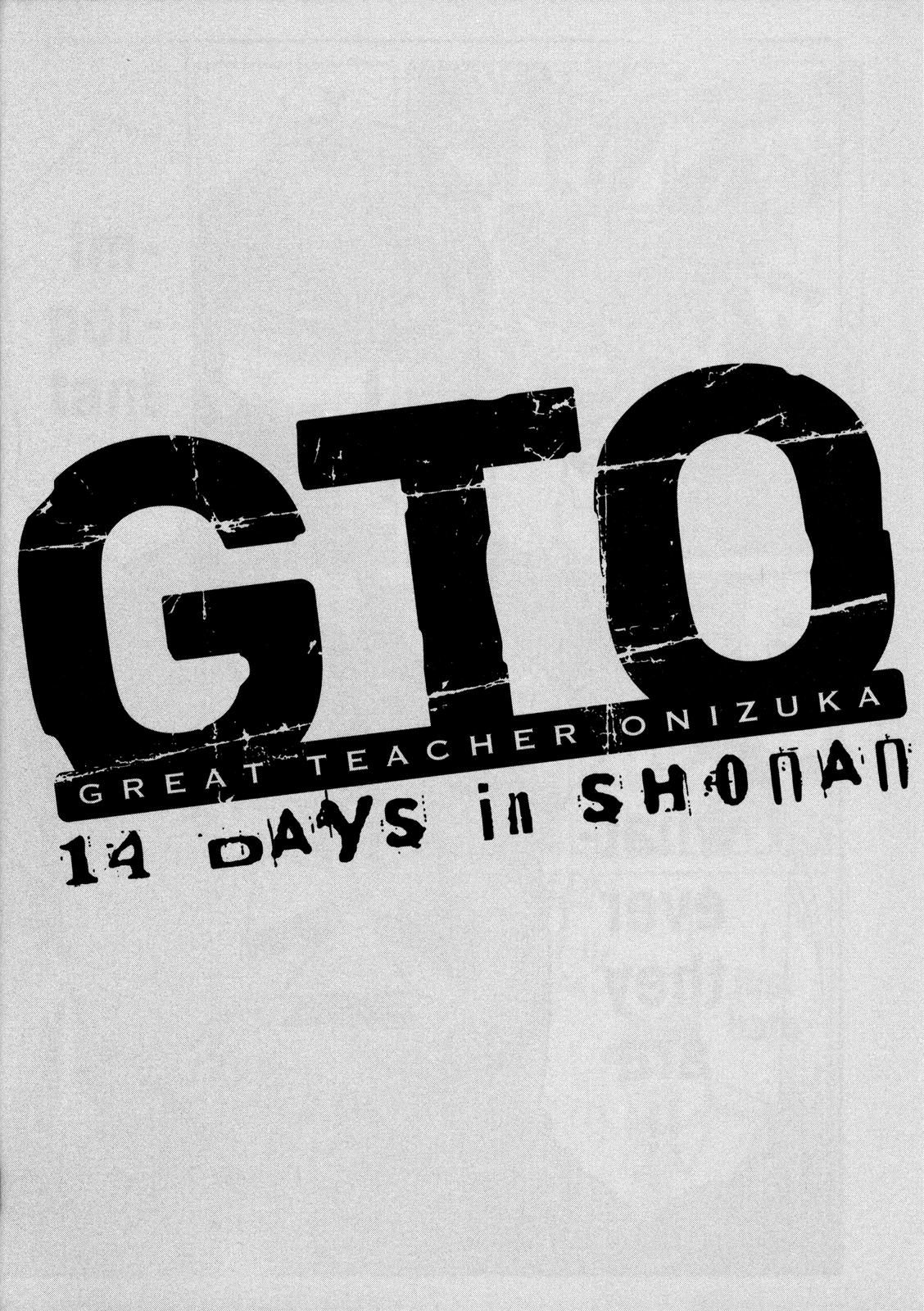 Read GTO 14 Days in Shonan en Manga Online
