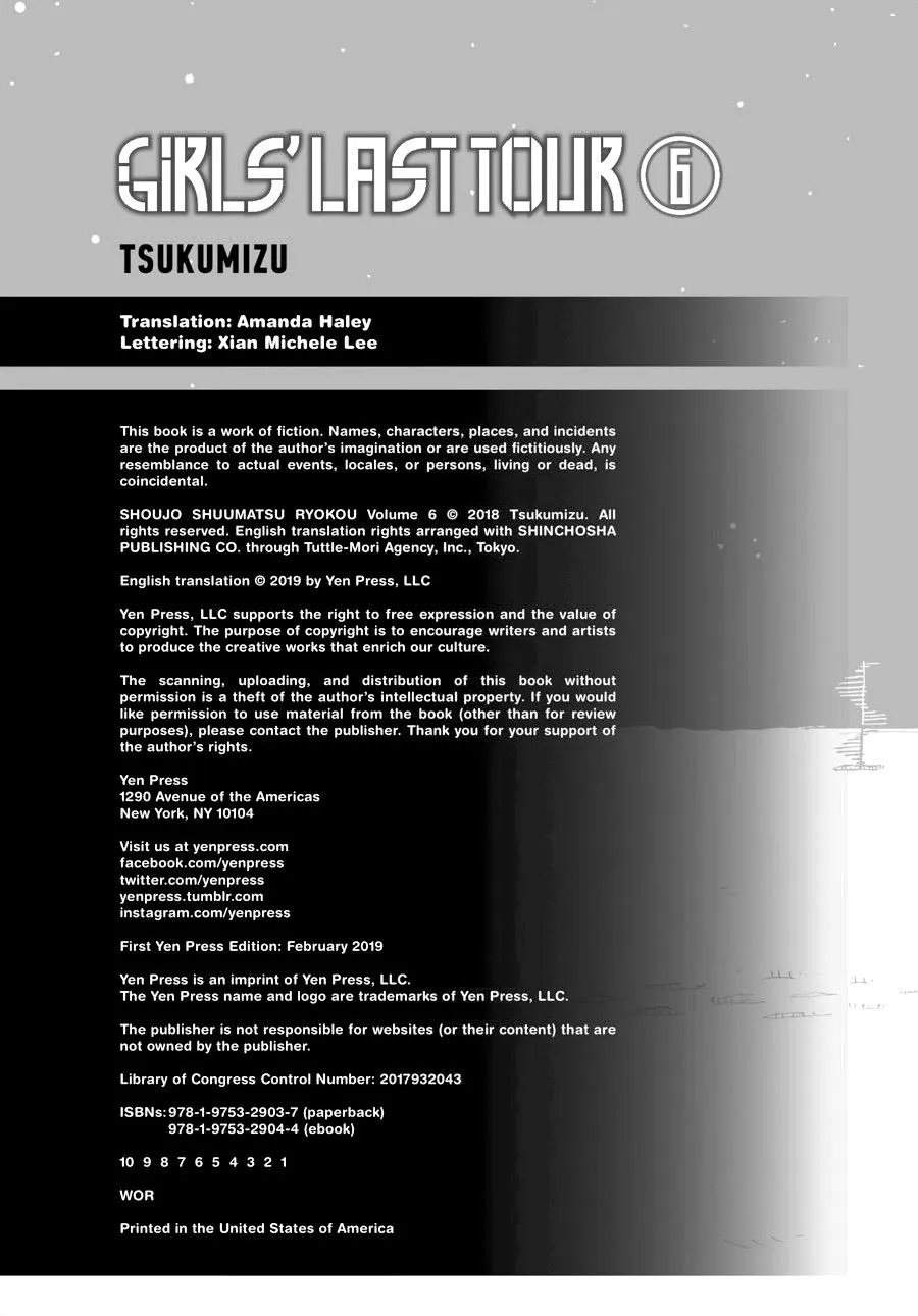 Read Girls Last Tour en Manga Online