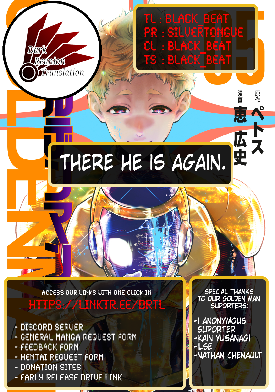 Read Golden Man en Manga Online